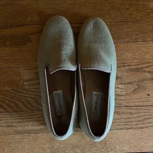 Brora Men’s Scottish Cashmere Slip on Shoes- Sz 10
